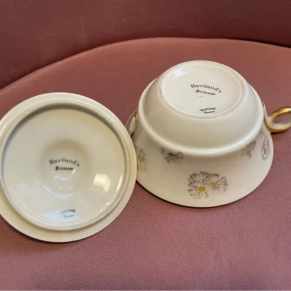 Haviland Primrose Sugar Dish - Picture 4 of 4